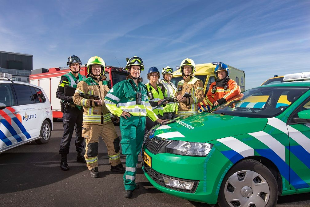 all organisations that help with public secuirty (fire brigade, police, ambulance care etc.)